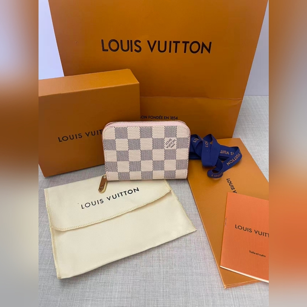 Louis Vuitton Damier Azur Zippy Coin Purse - Picture 2 of 10